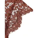 MIUSOL Guipure Lace Insert Chiffon Cocktail Party A-Line Dress