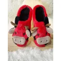 Home Animal Cute Cartoon Slippers Warm, Fashionable And Comfortable Cow Plus Velvet Slippers