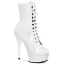 Fashion Sexy Knight Female 8 Inch High Heel Platform Ankle Boots for Women Autumn Winter Shoes 20cm Black Pole Dancing Boots New