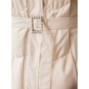  PREMIUM BELTED DOWN PUFFER COAT