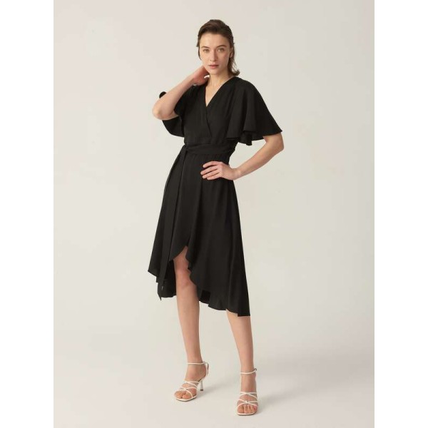  PREMIUM SILK GRADE 6A 19MM STRETCHABLE WRAP DRESS